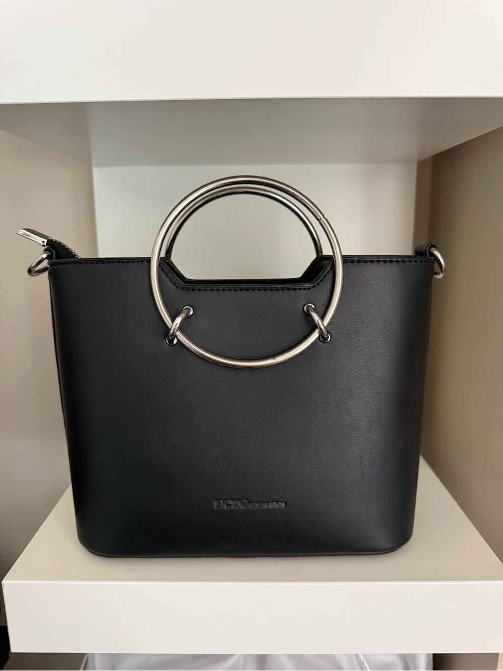 Black Ring-Handle Bag - BCBGeneration